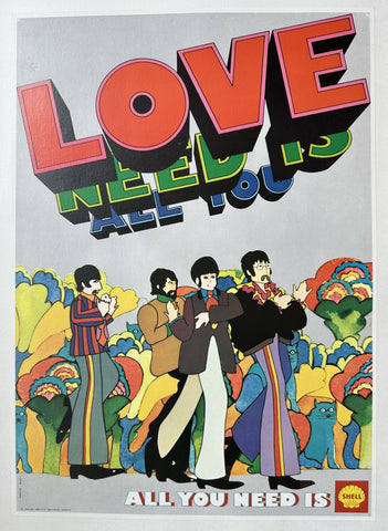 Link to  All You Need is Love PosterBelgium, 1969  Product