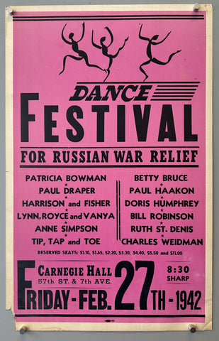 Link to  Dance Festival for Russian War ReliefUSA, 1942  Product