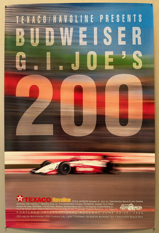 1995 Budweiser/G.I. Joe's 200 Poster