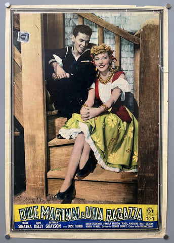 Link to  Due Marinai e Une Ragazza Film PosterItaly, 1954  Product