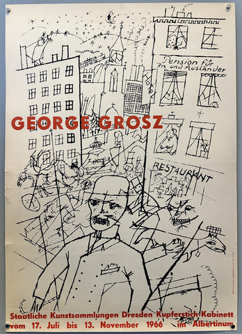 Link to  George Grosz Staatliche Kunstsammlungen Dresden Kupferstich-KabinettGermany, 1966  Product