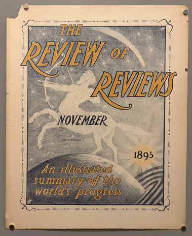 Link to &nbsp;The Review of Reviews November 1895United States, 1895 &nbsp;Product