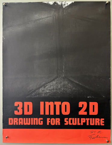 3D Into 2D Drawing for Sculpture