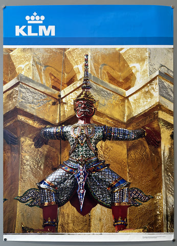 Link to  Thailand KLM Travel PosterNetherlands, 1990  Product