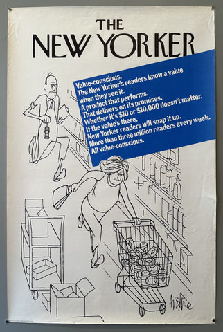 Link to  The New Yorker Value-Conscious PosterUnited States, 1974  Product