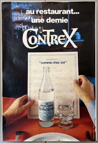 Au Restaurant...Une Demie Contrex
