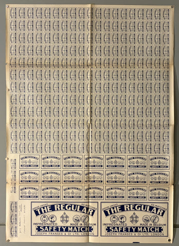 Link to &nbsp;The Regular Safety MatchBelgium, c. 1950 &nbsp;Product
