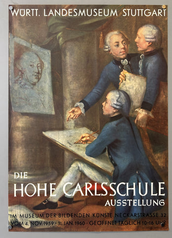 Link to  Württ. Landesmuseum Stuttgart, Die Hohe Carlisschule AusstellungGermany, 1959  Product