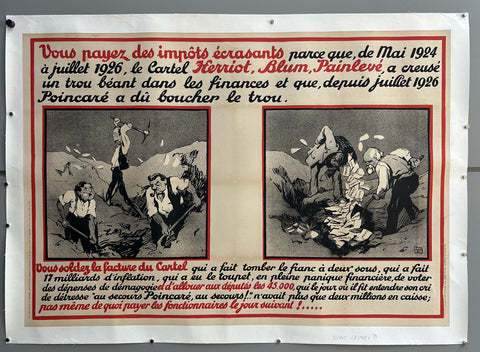 Link to  Vous payez des imports ecrasants...France, c. 1928  Product