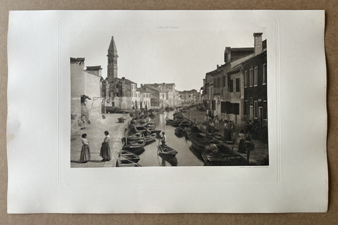 Link to  Streets and Canals in Venice 37USA, 1896  Product