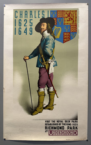 Charles I London Underground Poster