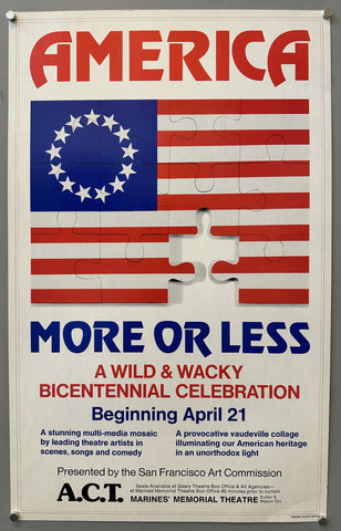 Link to &nbsp;America More or LessUnited States, 1976 &nbsp;Product