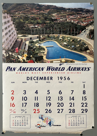 Link to  Pan American World Airways Dec.1956USA, 1955.  Product