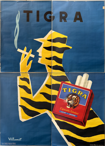 Link to &nbsp;Tigra Cigarette TabaluxFrance, c. 1940s &nbsp;Product