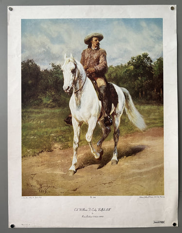 Buffalo Bill Rosa Bonheur Poster