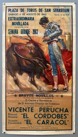 Link to  Plaza de Toros de San Sebastian PosterSpain, 1962  Product
