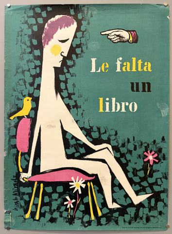 Link to &nbsp;Le Falta Un LibroSpain, C.1950's &nbsp;Product