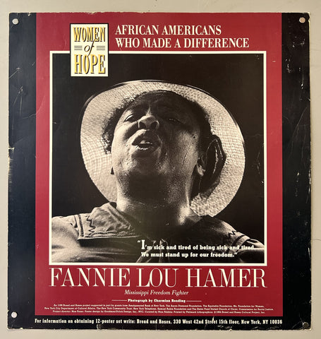 Link to  Fannie Lou Hamer PosterUnited States, 1994  Product