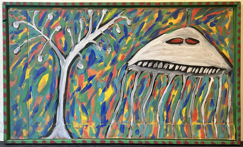 Red Spider Brian Dowdall Painting