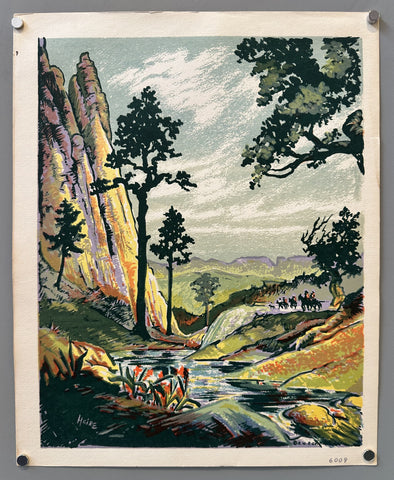 Link to &nbsp;A Mountain TrailU.S.A.,c.1955's &nbsp;Product