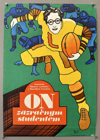 Link to  The Freshman Harold Lloyd PosterPoland, 1977  Product