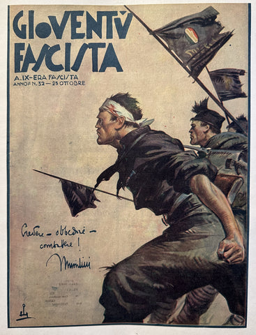 Gioventú Fascista Magazine - October 1931, Vol. 32