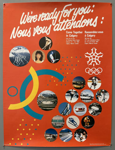 Link to  Come Together in Calgary Olympic Poster #1Canada, 1988  Product