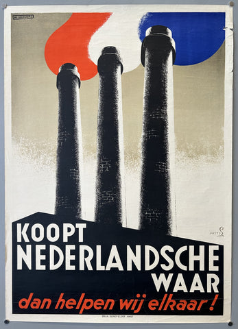 Link to  Koopt Nederlandsche Waar dan Helpen Wij Elkaar!Netherlands, c. 1939  Product