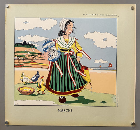 Link to &nbsp;Costumi Regionali Italiani - MarcheItaly, C.1950's &nbsp;Product