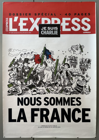 L'Express Je Suis Charlie