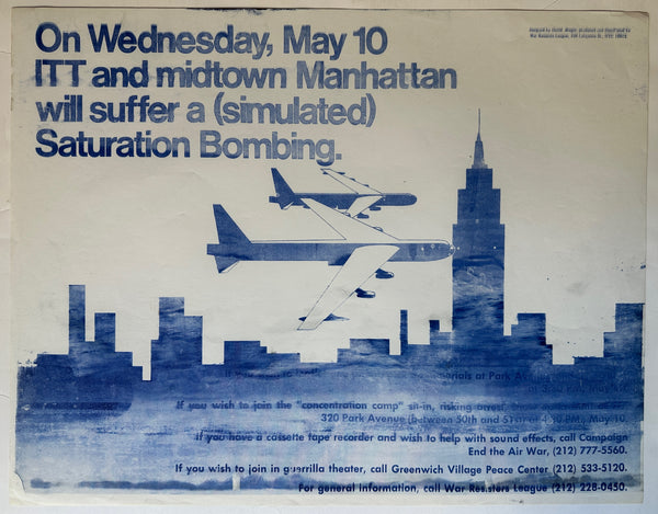 Simulated Saturation Bombing Poster – Poster Museum