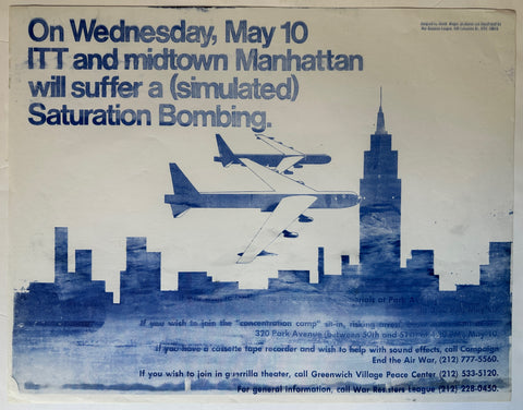 Link to  Simulated Saturation Bombing PosterUSA, 1972  Product