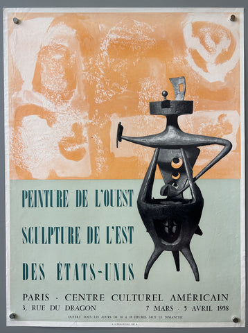 Peinture de l'Ouest, Sculpture de l'Est des États-Unis