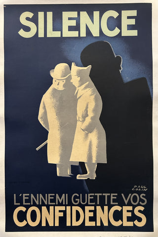 Link to  Silence, L'Ennemi Guette Vos ConfidencesFrance, 1939  Product