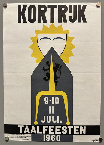 Link to &nbsp;Kortrijk Taalfesten 1960Belgium, 1960 &nbsp;Product