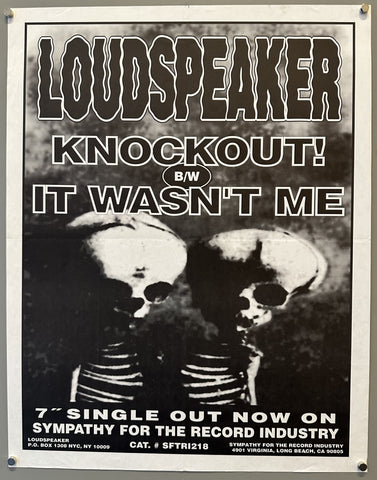 Link to  Loudspeaker Knockout! B/W It Wasn't MeUSA, c. 1990  Product