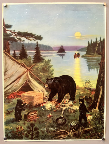 Raiding a campsite