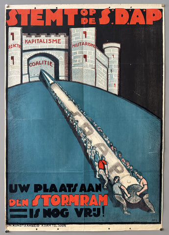 Link to  Stemt op de SDAPNetherlands, c. 1920s  Product