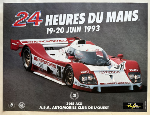 Link to  24 Heures Du Mans 1993 PosterFrance, 1993  Product