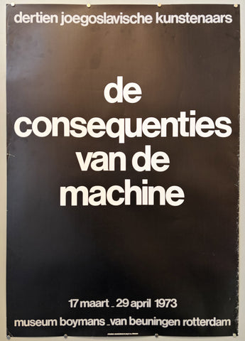 de consequenties van de machine