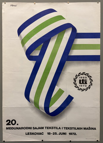 Link to &nbsp;20. Međunarodni sajam tekstila i tekstilnih mašinaYugoslavia, 1972 &nbsp;Product