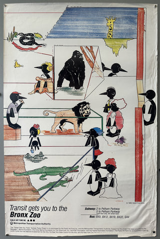 Link to  Bronx Zoo MTAUSA, 1989  Product