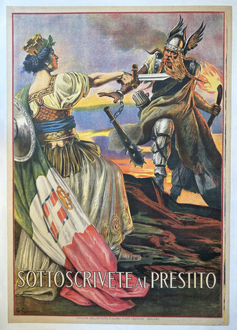 Link to  Sottoscrivete Al PrestitoItaly, 1917  Product