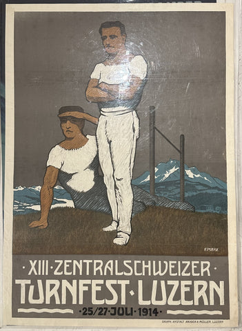 Link to  XIII Zentralschweizer Turnfest LuzernSwitzerland, 1914  Product