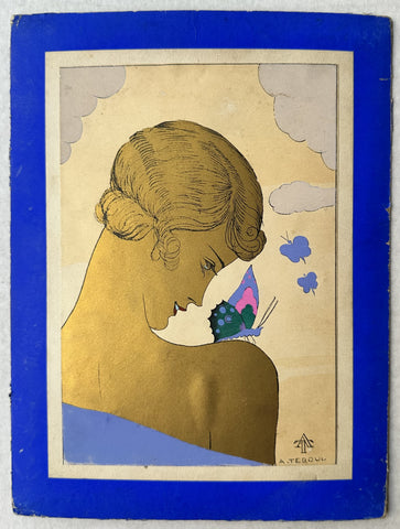 Gold Woman - A. Teboul