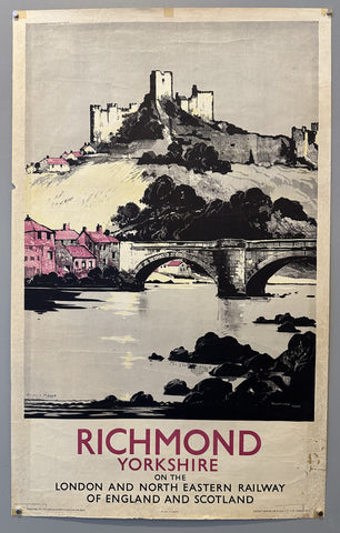 Link to  Richmond Yorkshire PosterEngland, c. 1940s  Product