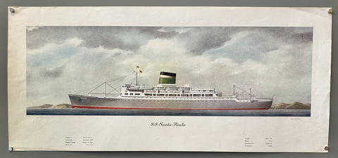 Link to &nbsp;S.S. Santa PaulaU.S.A., c.1958 &nbsp;Product