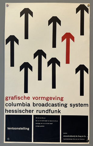 Link to  Grafische Vormgeving Columbia Broadcasting SystemNetherlands, c. 1959  Product