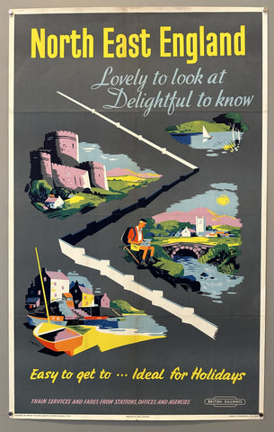 Link to  North East England British Railways PosterEngland, c. 1959  Product