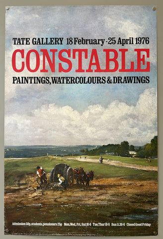 Tate Gallery Constable Poster